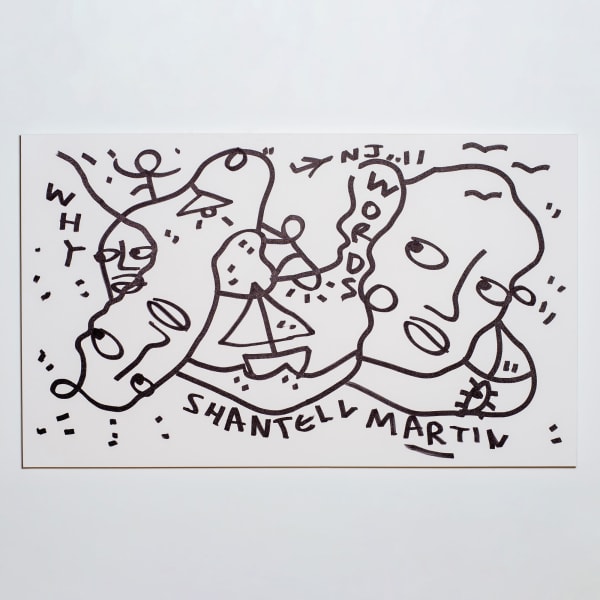 Shantell Martin, Cooper Hewitt Live (Why, words), 2017
