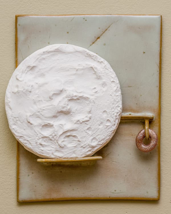 Adam Milner, Tablet in which the moon takes over, as it often does, 2019