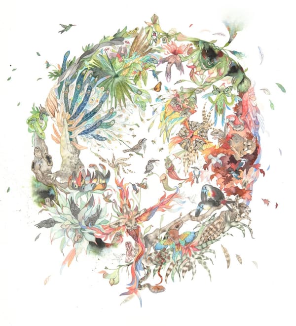 Laura Ball, Plantarum Mandala, 2018