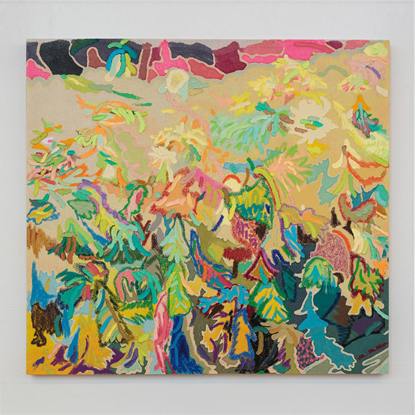 Leon Benn, Moss-Covered Log, 2017