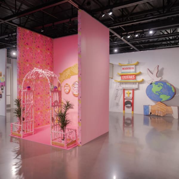 Justin Favela and Yvette Mayorga at the New Mexico State University Art Museum