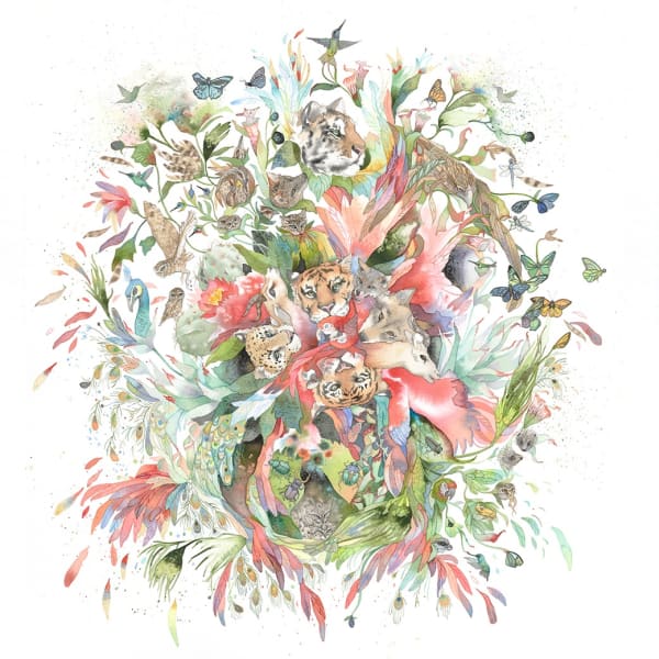 Laura Ball, Wild Botany Mandala, 2019