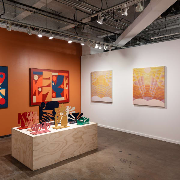 Dallas Art Fair 2024 Installation