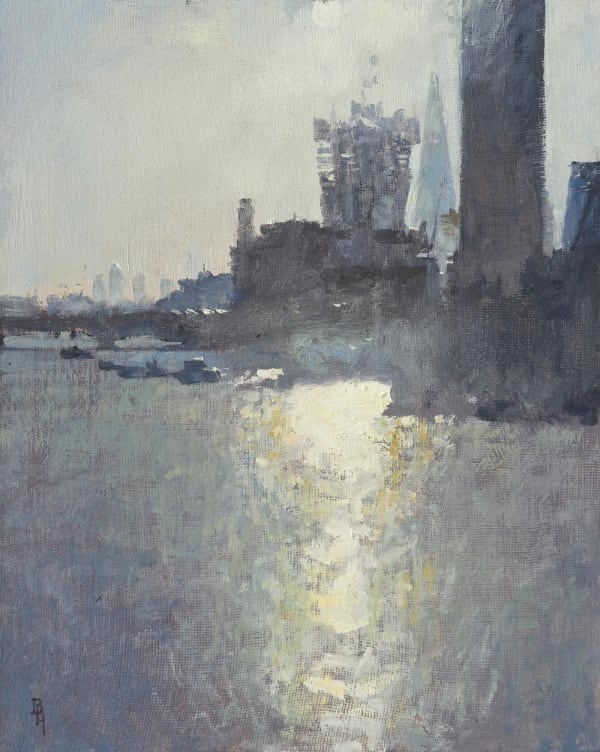 The Shard from Waterloo Bridge