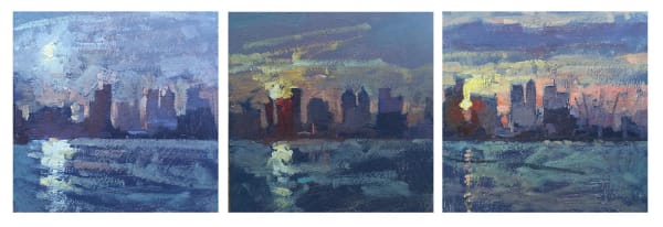Canary Wharf Sunset Series