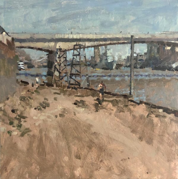 London Bridge from the Beach