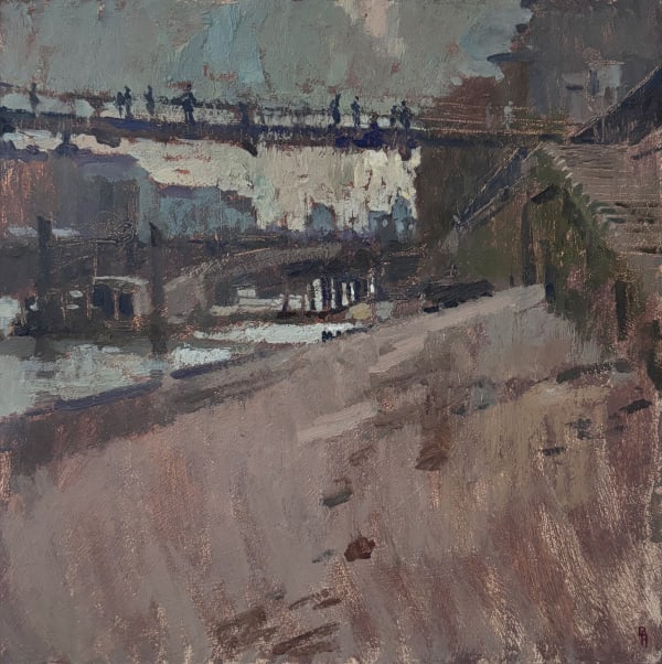 Millenium Bridge from the Beach #2