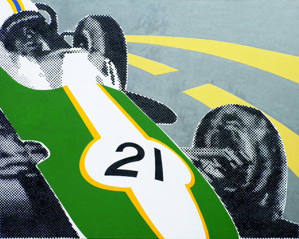 Gerald Laing, Repise of Lotus I, 2006