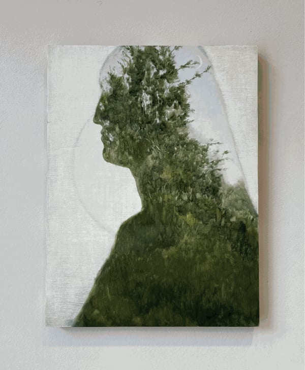 Xanthe Burdett, Parallax - after Agar, 2024