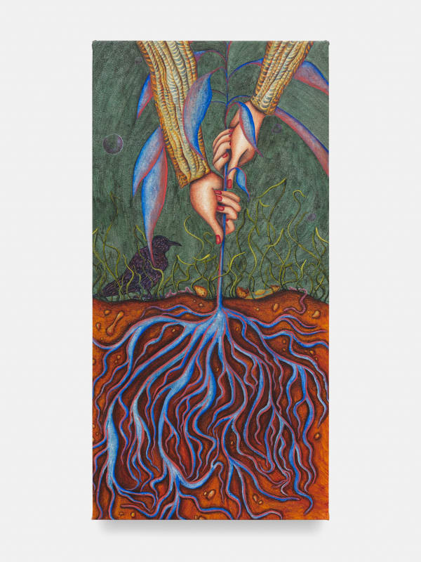 Nell Brookfield, Pulling up the taproot, 2023