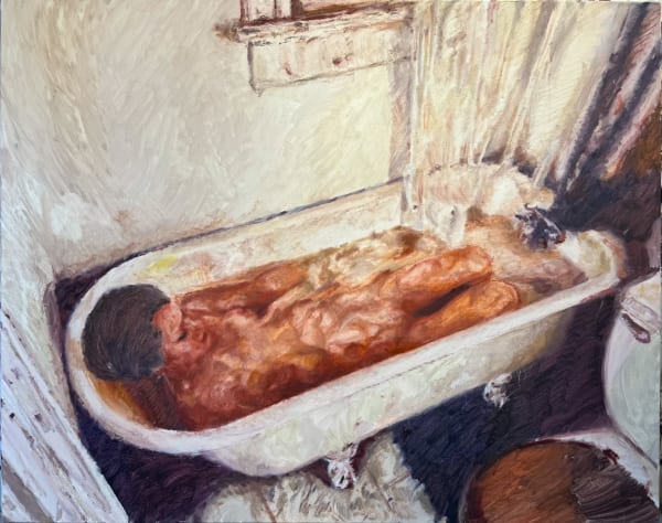 Lorenzo Amos, Somewhere Along the Line There’s a Bathtub, 2023
