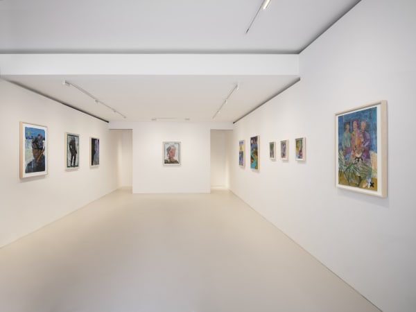 Deanio X, Atlantic aurora, exhibition view. Courtesy of Palo Gallery