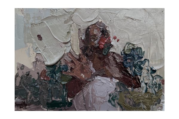 Pastures Oil on canvas 24 x 24 inches 2022