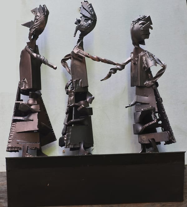 Markert Women Revolt VI Welded repurposed forge forms 2008