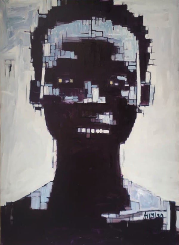 Alimi Adewale Courage IV Acrylic on canvas 2020