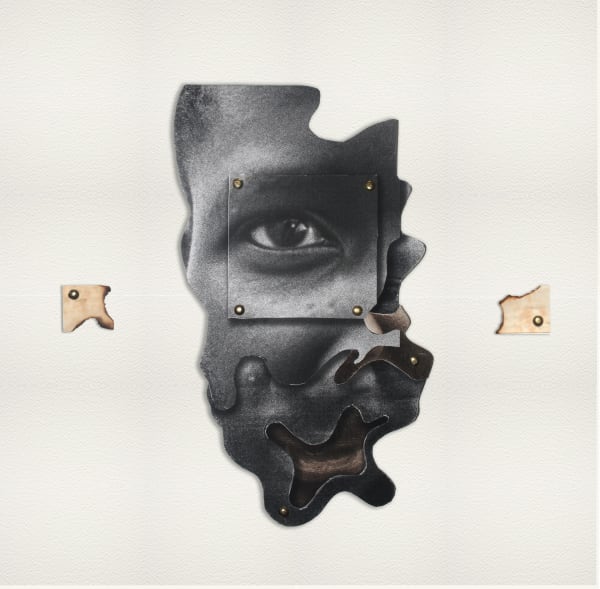 Mobolaji Ogunrosoye Deyo Mixed media, collage on archival paper 22 x 22 inches 2021