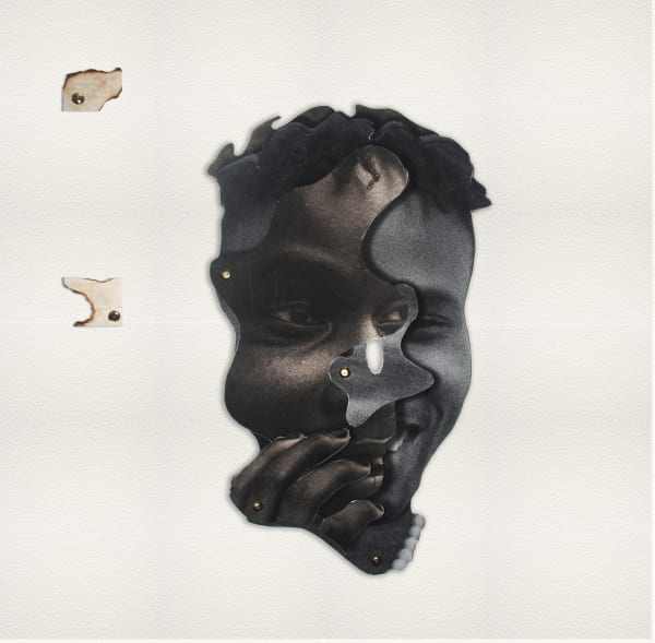 Mobolaji Ogunrosoye Dike Mixed media, collage on archival paper 22 x 22 inches 2021