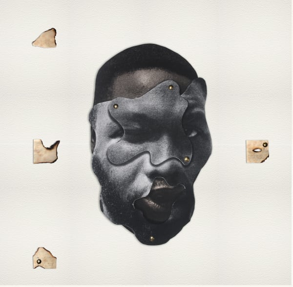 Mobolaji Ogunrosoye Tolu Mixed media, collage on archival paper 22 x 22 inches 2021