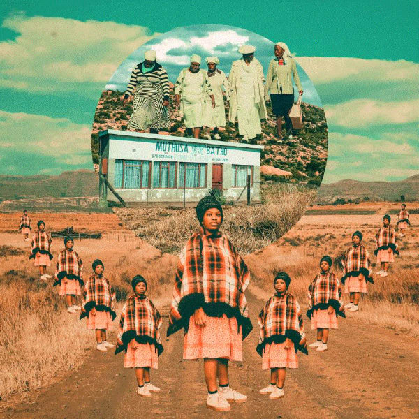 Puleng Mongale Home Is A Feeling Print on fine art textured silk 60 x 60cm 2020