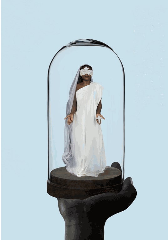 Valerie Amani Blind Faith Digital print 84 x 59cm 2019