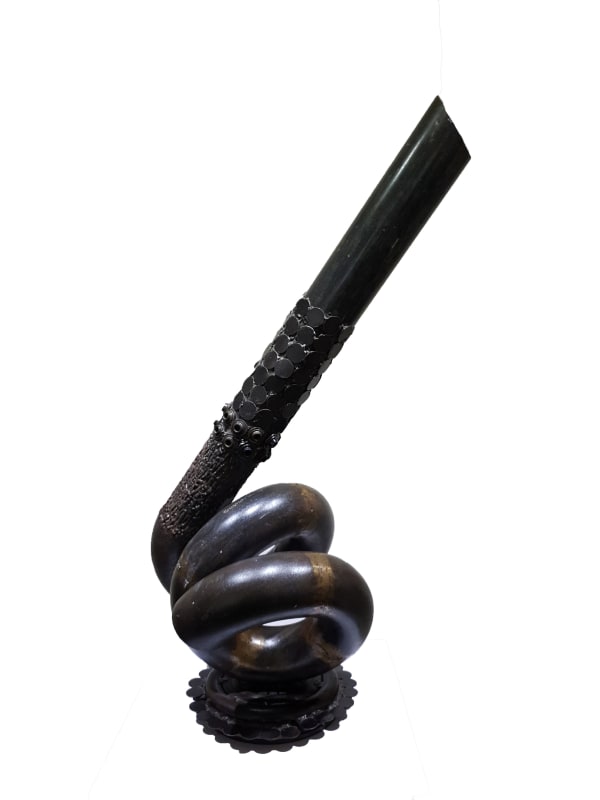 Raqib Bashorun Circulation Steel 38 x 94 x 40.5cm 2014