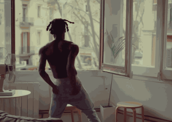 YEMI OSOKOYA UNTITLED MIXED MEDIA ON CANVAS 40 X 40 INCHES 2022