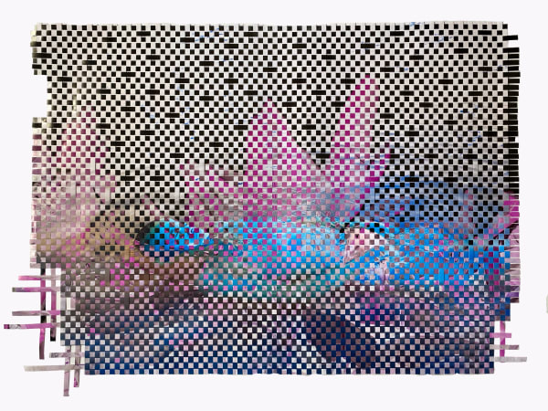 Ayobami Ogungbe And on the third day Woven Photographic Prints 36 x 50 Inches 2024