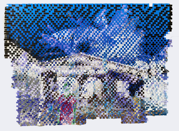 Ayobami Ogungbe I've been here before Woven Photographic Prints 36 x 50 Inches 2023