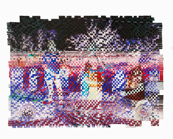 Ayobami Ogungbe Joseph Dosu Way Woven Photographic Prints 36 x 50 Inches 2024
