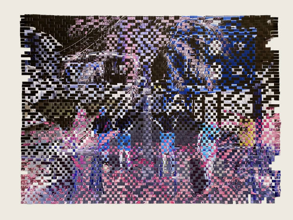 Ayobami Ogungbe Let's roam this place Woven Photographic Prints 36 x 50 Inches 2024