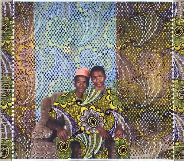 Ayobami Ogungbe Five and six , 2022 Matte prints 44 x 49in 48¼ x 53¾ in. AO0005