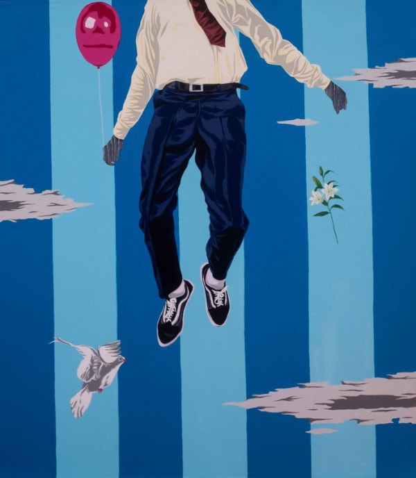 Ameh Egwuh Life After Life 5, 2020 Acrylic on Canvas 60x54 in. AE0003
