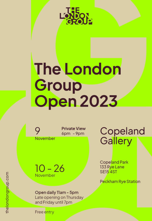The London Group Open '23 Copeland Gallery