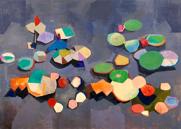 John Evans , 96" x 134"