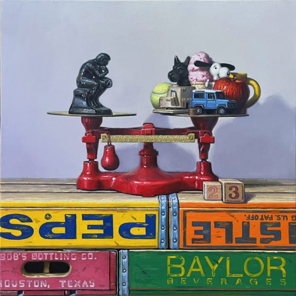 Robert C. Jackson, 25" x 25"