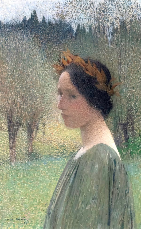 Henri Martin, Tete de Femme, 1895