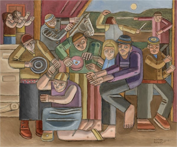 William Roberts, Miming, 1979