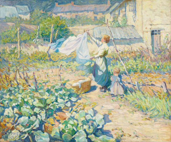 Dorothea Sharp, The Washing Line