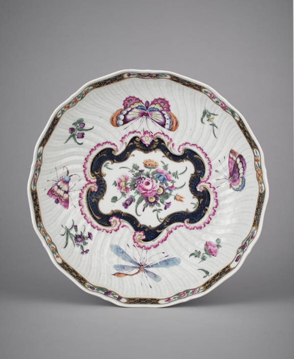 First Period Dr Wall Worcester Junket Dish, Circa 1765 – 70
