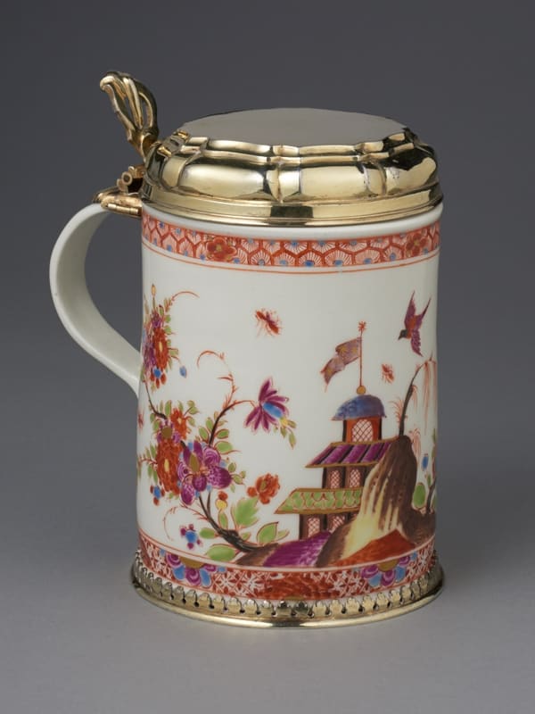Fine Meissen Tankard, Circa 1725