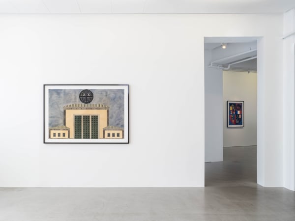 Installation view, Fredrik Söderberg, En förlorad värld, 2022, Cecilia Hillström Gallery. Photo: Jean-Baptiste Béranger