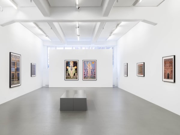 Installation view, Fredrik Söderberg, En förlorad värld, 2022, Cecilia Hillström Gallery. Photo: Jean-Baptiste Béranger