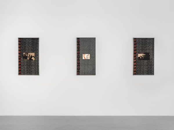 Installation view, Salad Hilowle, Somalitown, 2023, Cecilia Hillström Gallery. Photo: Jean-Baptiste Béranger