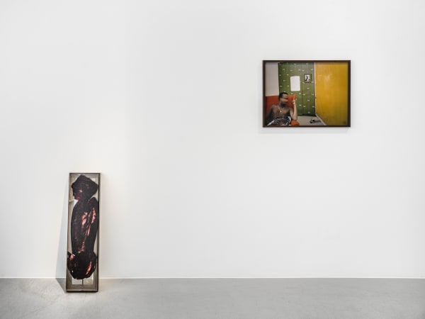 Installation view, Salad Hilowle, Somalitown, 2023, Cecilia Hillström Gallery. Photo: Jean-Baptiste Béranger