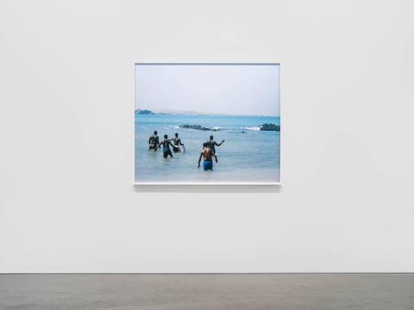 Installation view, Salad Hilowle, Somalitown, 2023, Cecilia Hillström Gallery. Photo: Jean-Baptiste Béranger