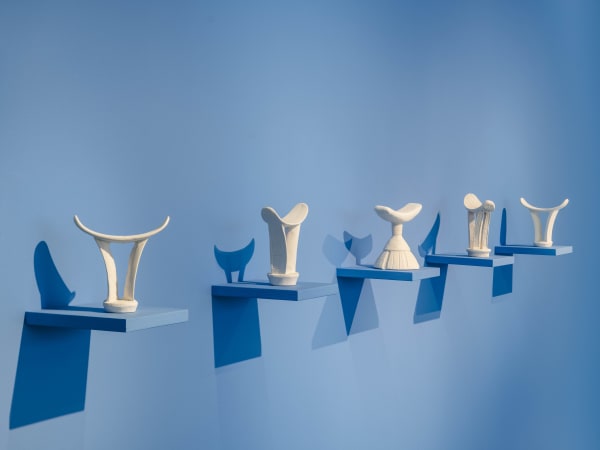 Installation view, Salad Hilowle, Somalitown, 2023, Cecilia Hillström Gallery. Photo: Jean-Baptiste Béranger