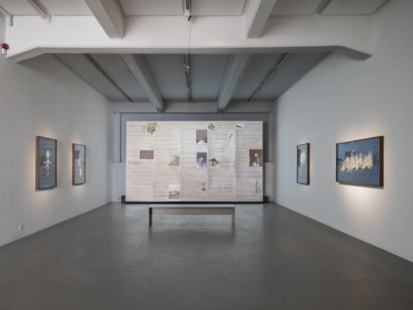 Installation view, Johannes Heldén, Emergence, 2024, Cecilia Hillström Gallery. Photo: Jean-Baptiste Béranger.