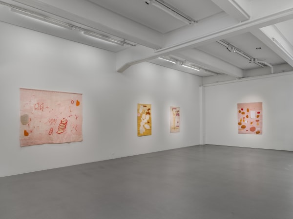 Installation view, Arna Óttardóttir, More or Less, 2024, Cecilia Hillström Gallery. Photo: Jean-Baptiste Béranger.