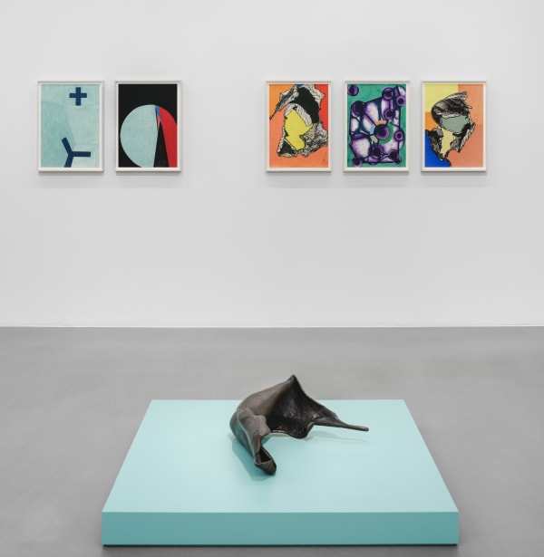 Installation view, Carl Boutard, Degrowth, 2025, Cecilia Hillström Gallery. Photo: Jean-Baptiste Béranger.