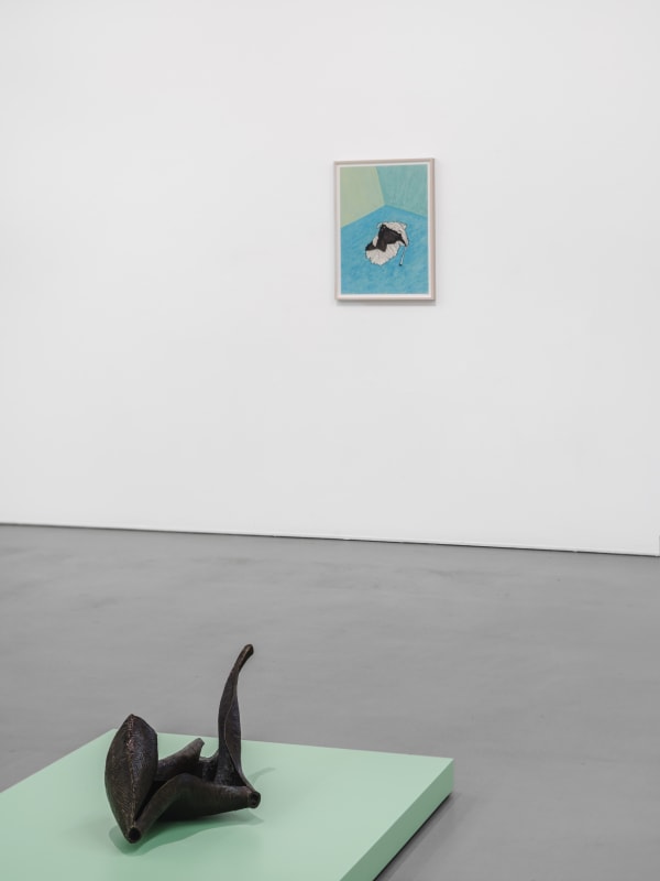 Installation view, Carl Boutard, Degrowth, 2025, Cecilia Hillström Gallery. Photo: Jean-Baptiste Béranger.